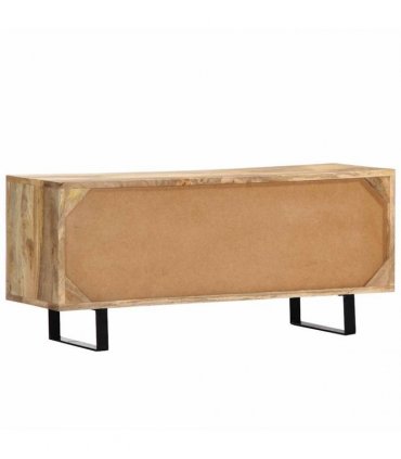 vidaXL TV Cabinet 90x30x40 cm Solid Mango Wood