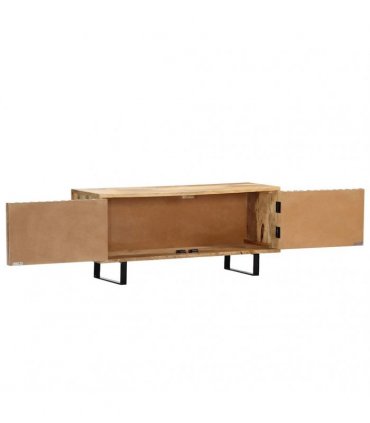 vidaXL TV Cabinet 90x30x40 cm Solid Mango Wood