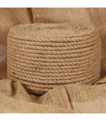 vidaXL Rope 100% Jute 10 mm 250 m