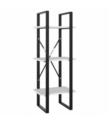 vidaXL 5-Tier Book Cabinet White 40x30x175 cm Engineered Wood