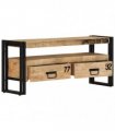 vidaXL TV Cabinet 100x30x45 cm Solid Mango Wood
