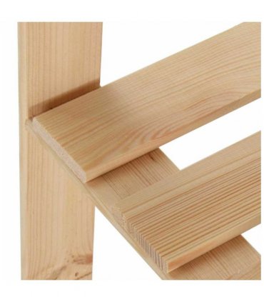 vidaXL 5-Tier Storage Corner Rack 82.5x82.5x170 cm Solid Pinewood