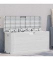 vidaXL Garden Storage Box 280 L Light Grey