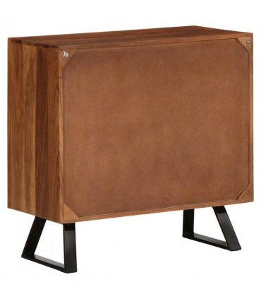 vidaXL Drawer Cabinet Honey Brown 70x35x70 cm Solid Wood Acacia