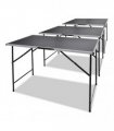 vidaXL Pasting Tables 3 pcs Foldable