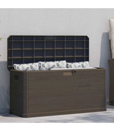 vidaXL Garden Storage Box 280 L Brown