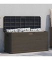 vidaXL Garden Storage Box 280 L Brown