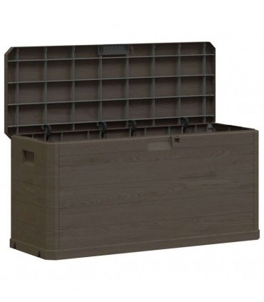 vidaXL Garden Storage Box 280 L Brown