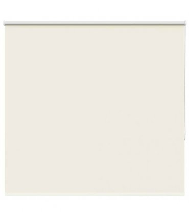 vidaXL Roller Blind Blackout Off White 160x150 cm Fabric Width 156.6 cm Polyester