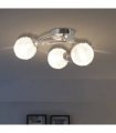 vidaXL Ceiling Lamp with 3 LED Bulbs G9 120 W