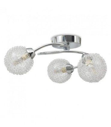 vidaXL Ceiling Lamp with 3 LED Bulbs G9 120 W