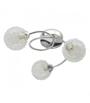 vidaXL Ceiling Lamp with 3 LED Bulbs G9 120 W