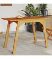 vidaXL Garden Dining Table 110x56x75 cm Solid Wood Acacia
