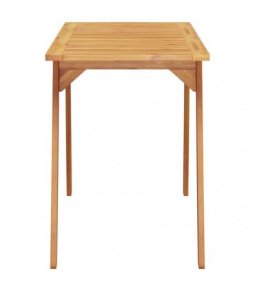 vidaXL Garden Dining Table 110x56x75 cm Solid Wood Acacia
