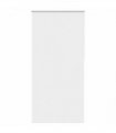 vidaXL Roller Blind Blackout White 90x210 cm Fabric Width 85.7 cm Polyester