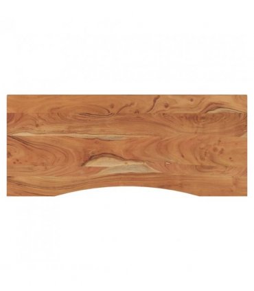 vidaXL Desk Top 120x50x2.5 cm Rectangular Solid Wood Acacia