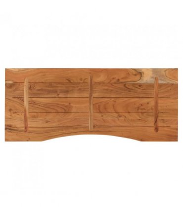 vidaXL Desk Top 120x50x2.5 cm Rectangular Solid Wood Acacia