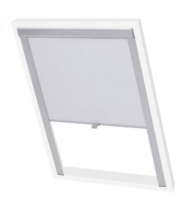 vidaXL Blackout Roller Blind White FK06 GGL and GGU
