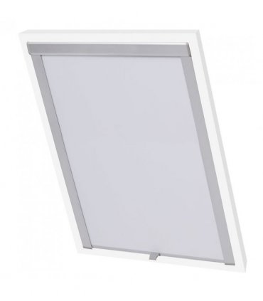 vidaXL Blackout Roller Blind White FK06 GGL and GGU