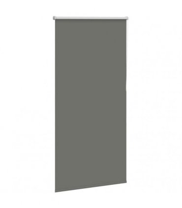 vidaXL Roller Blind Blackout Grey 85x175 cm Fabric Width 80.7 cm Polyester