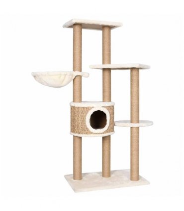 vidaXL Cat Tree with Scratching Post 126cm Seagrass