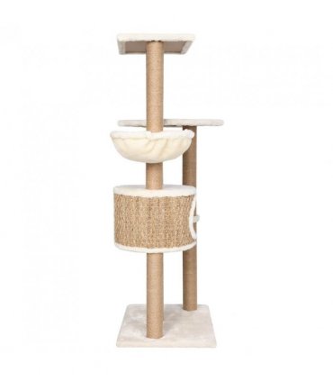 vidaXL Cat Tree with Scratching Post 126cm Seagrass