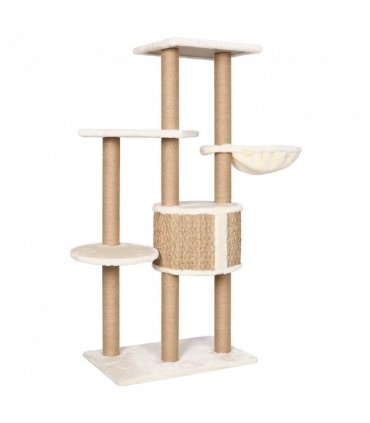 vidaXL Cat Tree with Scratching Post 126cm Seagrass