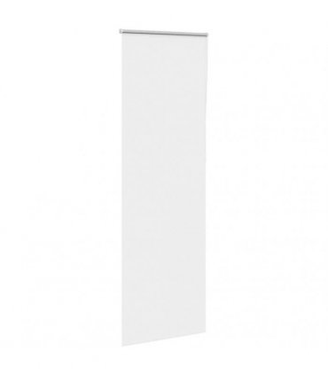 vidaXL Roller Blind Blackout White 80x230 cm Fabric Width 75.7 cm Polyester