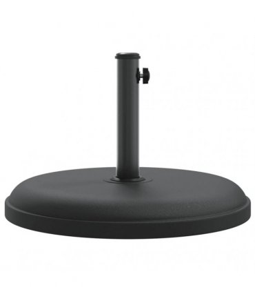 vidaXL Parasol Base for Ø32/35/38 mm Poles 25 kg Round