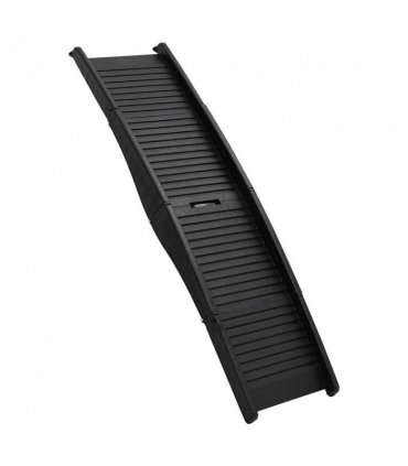 vidaXL Folding Dog Ramp Black 153x40x12.5 cm Plastic