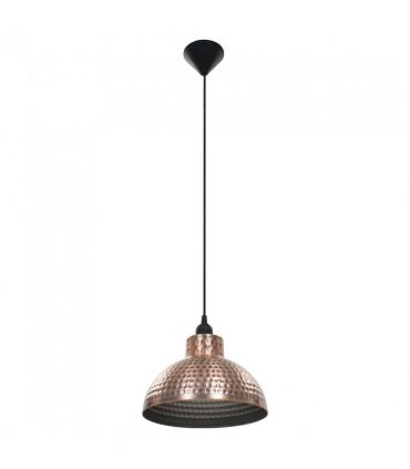 vidaXL Ceiling Lamps 2 pcs Semi-spherical Copper Colour