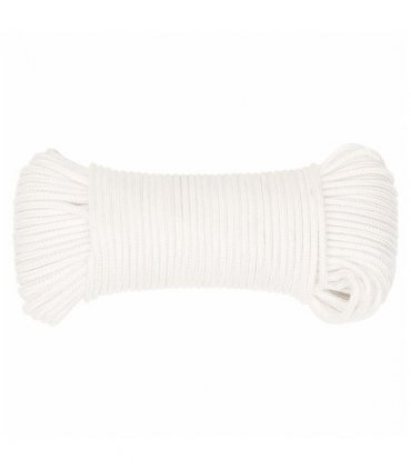vidaXL Boat Rope Full White 5 mm 500 m Polypropylene