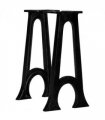 vidaXL Bench Legs 2 pcs with Arched Base A-Frame Cast Iron