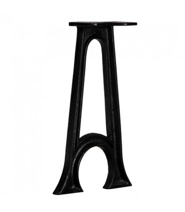 vidaXL Bench Legs 2 pcs with Arched Base A-Frame Cast Iron