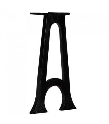vidaXL Bench Legs 2 pcs with Arched Base A-Frame Cast Iron