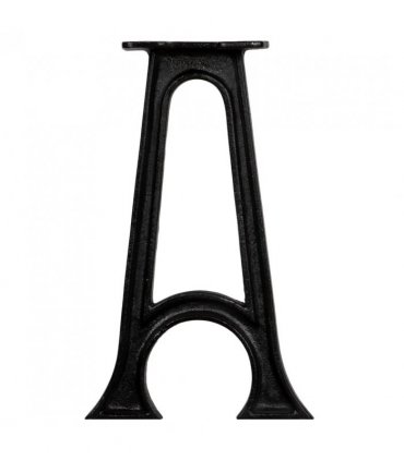 vidaXL Bench Legs 2 pcs with Arched Base A-Frame Cast Iron