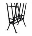Black Powder-Coated Saw Horse for Woodworking