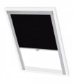 vidaXL Blackout Roller Blind Black MK04