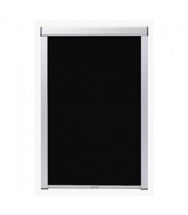 vidaXL Blackout Roller Blind Black MK04