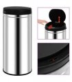 vidaXL Automatic Sensor Dustbin 80 L Stainless Steel