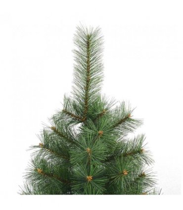vidaXL Artificial Hinged Christmas Tree Green 150 cm PVC, steel