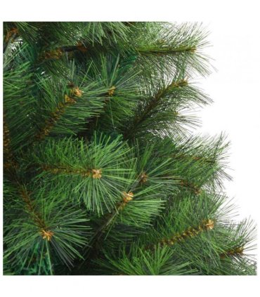 vidaXL Artificial Hinged Christmas Tree Green 150 cm PVC, steel