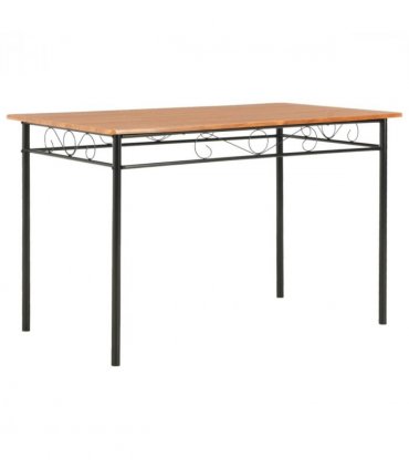 vidaXL Dining Table Brown 120x70x75 cm MDF