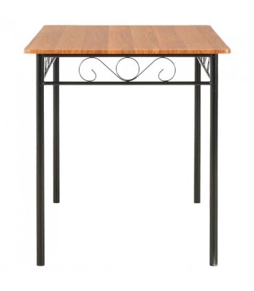 vidaXL Dining Table Brown 120x70x75 cm MDF