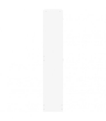 vidaXL Shoe Cabinet White 59x17x81 cm Engineered Wood