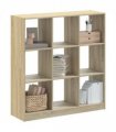 vidaXL Bookcase Sonoma Oak 102x32x108 cm Engineered Wood