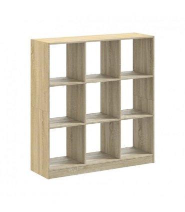 vidaXL Bookcase Sonoma Oak 102x32x108 cm Engineered Wood