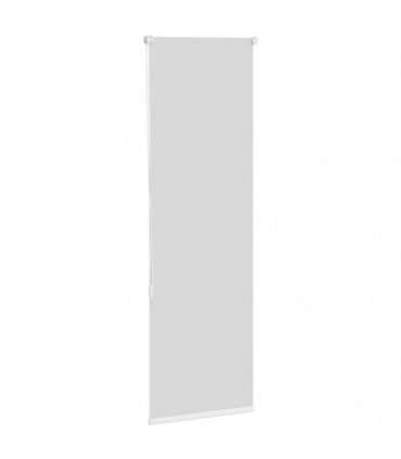 vidaXL Roller Blind Blackout White 50x150 cm Fabric Width 45.7 cm Polyester