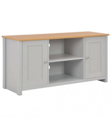 vidaXL TV Cabinet Grey 120x39x58 cm