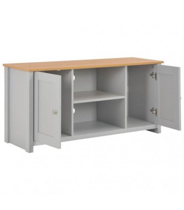 vidaXL TV Cabinet Grey 120x39x58 cm